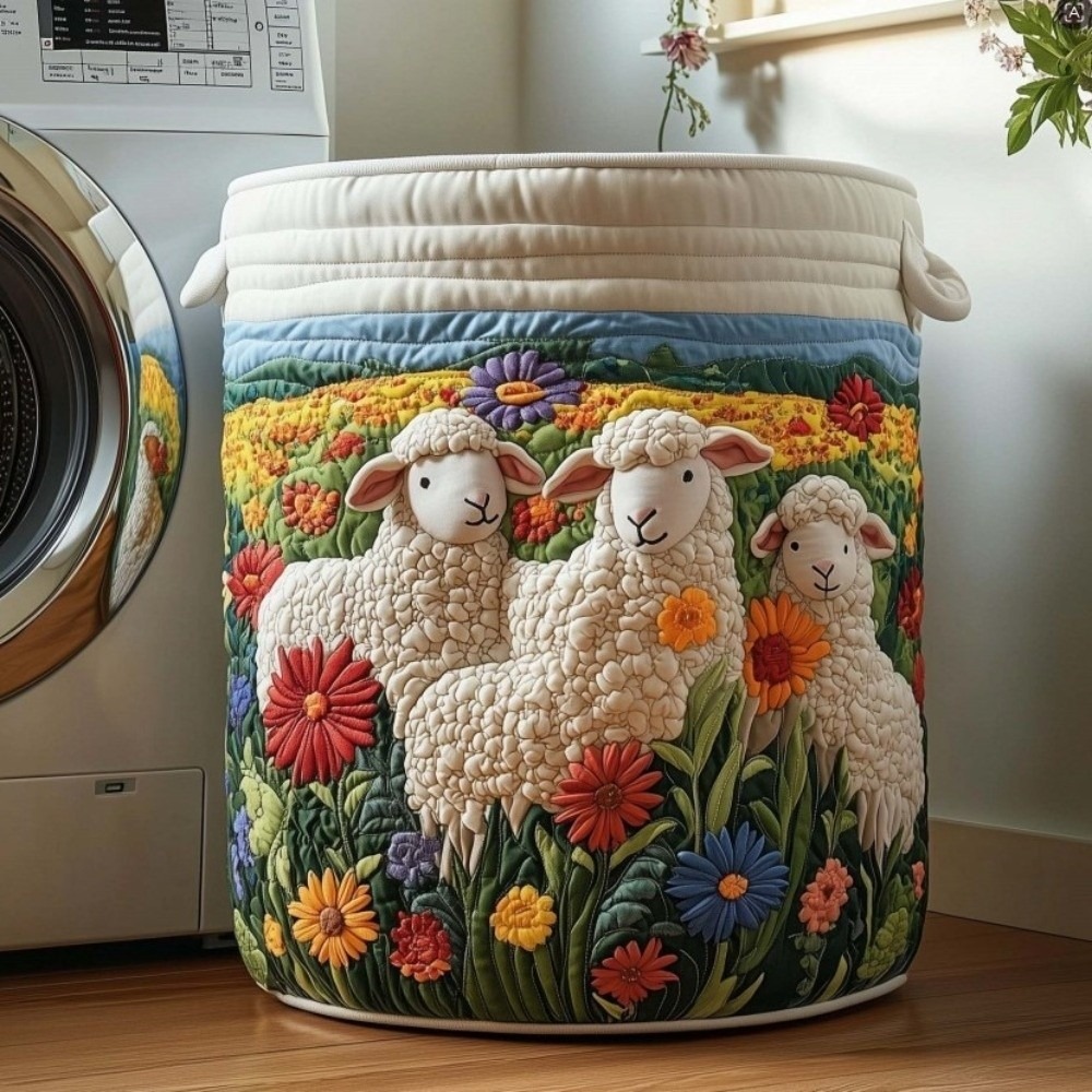 Home Decor Hampers - 새로운 보헤미안 스타일 퀼팅 세탁 바구니,