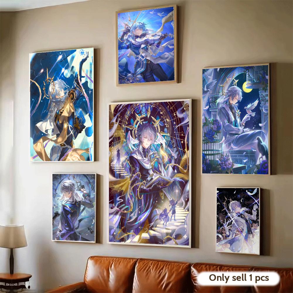 Home Decor Living Room Ideas - 게임 선데이 혼카이 스타 레일 포스터,