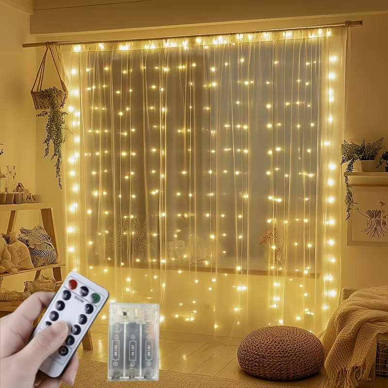 Fairy Lights Bedroom - 3M-6M 크리스마스 장식 리모컨 휴일 웨딩