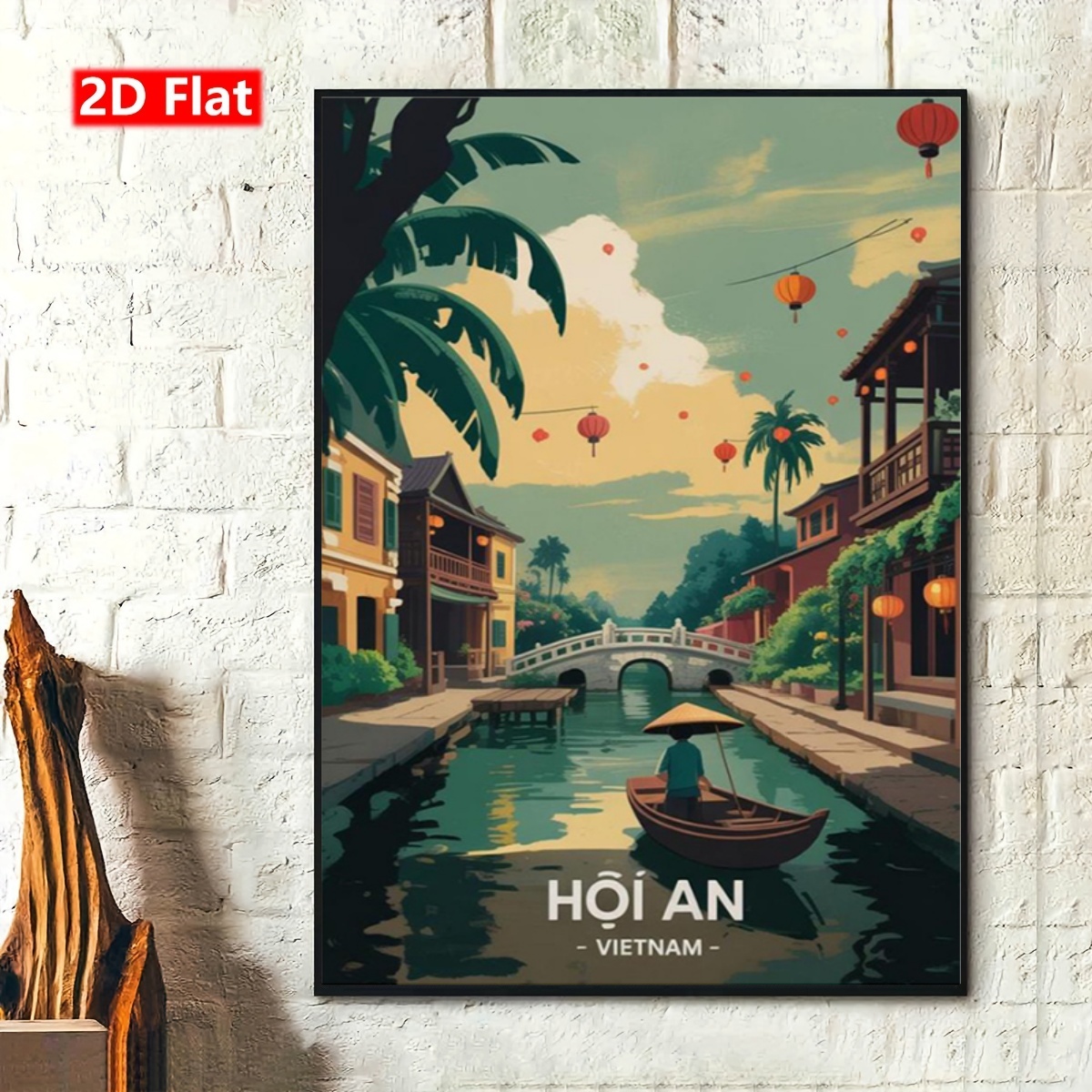 글로벌 브리스톨 마요르카 부드 베트남 여행 인상 캔버스 - Home Decor Vietnam 리뷰 및 가격