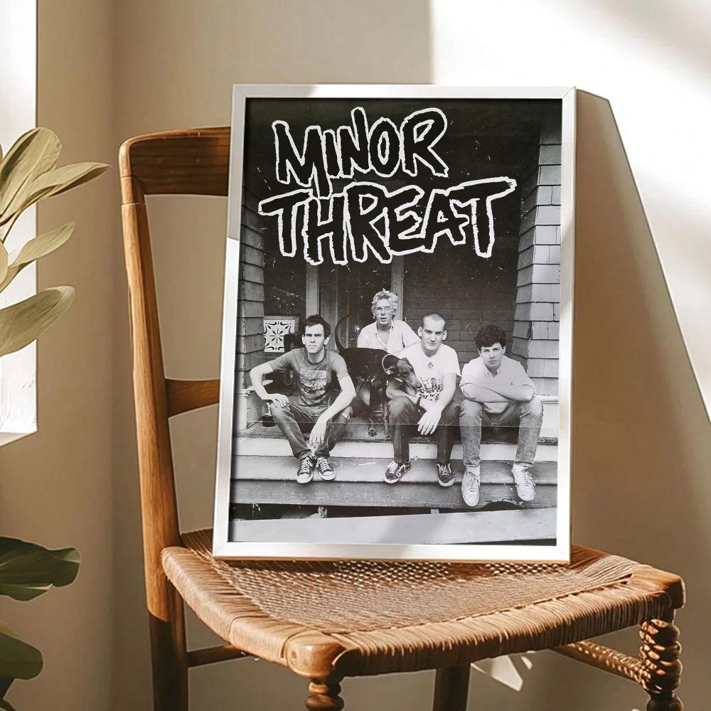 록 밴드 M-Minor Threat 포스터 침실 및 거 - Home Decor Living Room Ideas 리뷰 및 가격