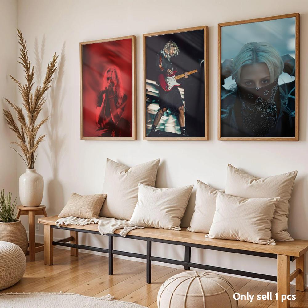 기타리스트 E-에밀리 암스트롱 포스터 침실 및 거실 홈 - Home Decor Living Room Ideas 리뷰 및 가격