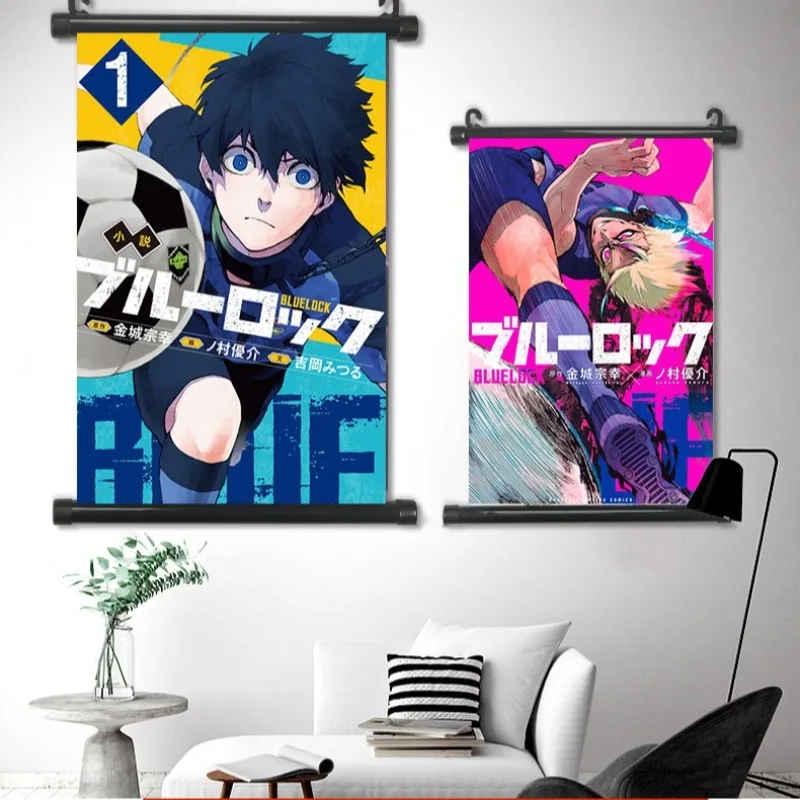 애니메이션 블루 락 포스터 벽 예술 캔버스 그림 이사기 - Home Decor Canvas 리뷰 및 가격
