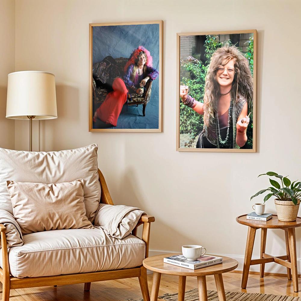 미국 가수 J-제니스 조플린 포스터 침실 및 거실 홈  - Home Decor Living Room Ideas 리뷰 및 가격