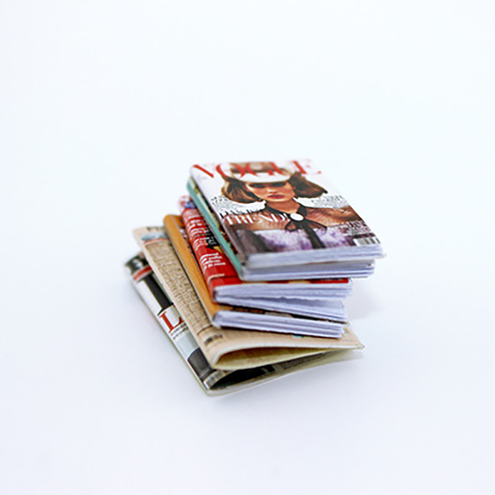 1/12 인형 집 미니어처 액세서리 미니 잡지 신문 시 - Home Decor Magazine 리뷰 및 가격