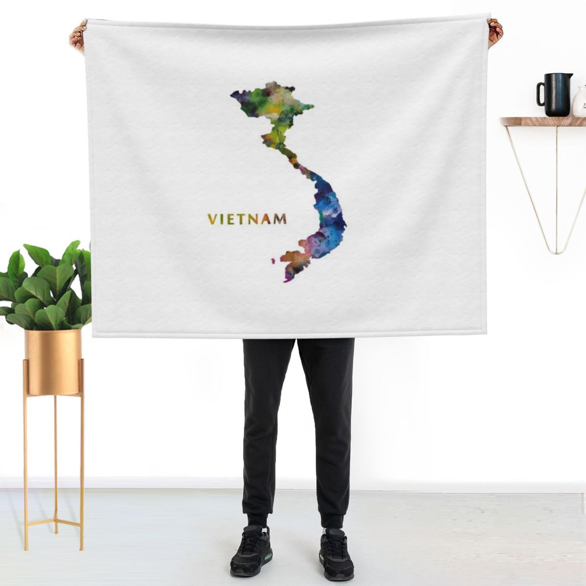 베트남 스타일의 부드러운 담요, 귀여운 디자인, 여름용 - Home Decor Vietnam 리뷰 및 가격