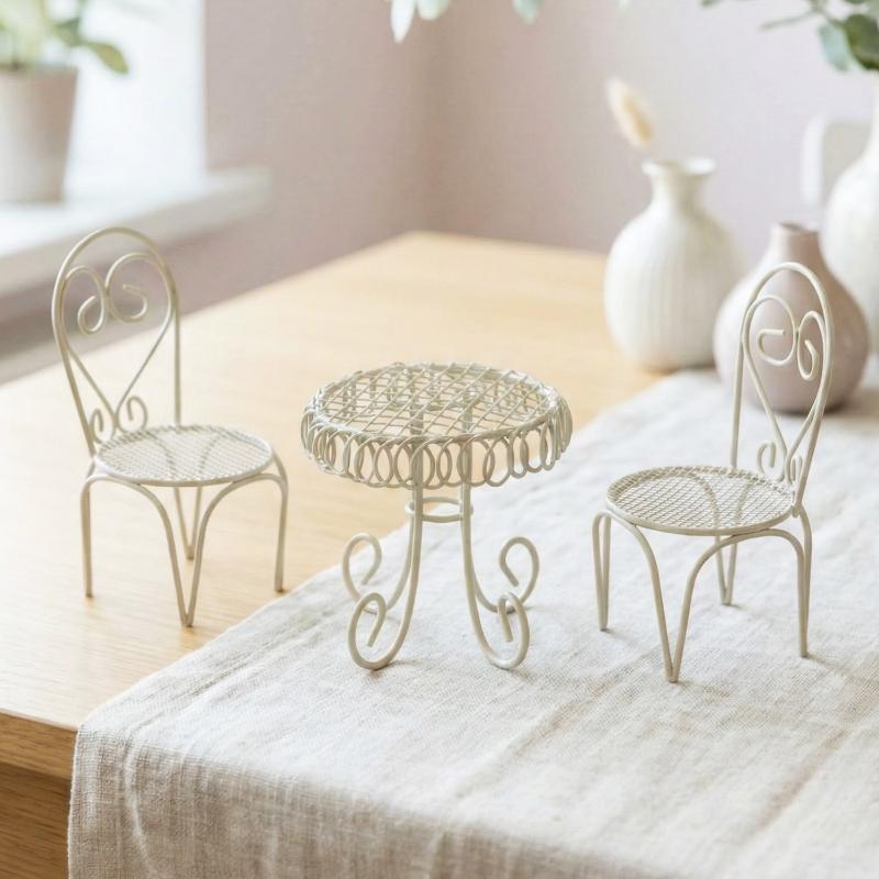 1/3Pcs 인형 집 정원 디스플레이 장식품 소품 액세 - Home Decor Manufacturers 리뷰 및 가격