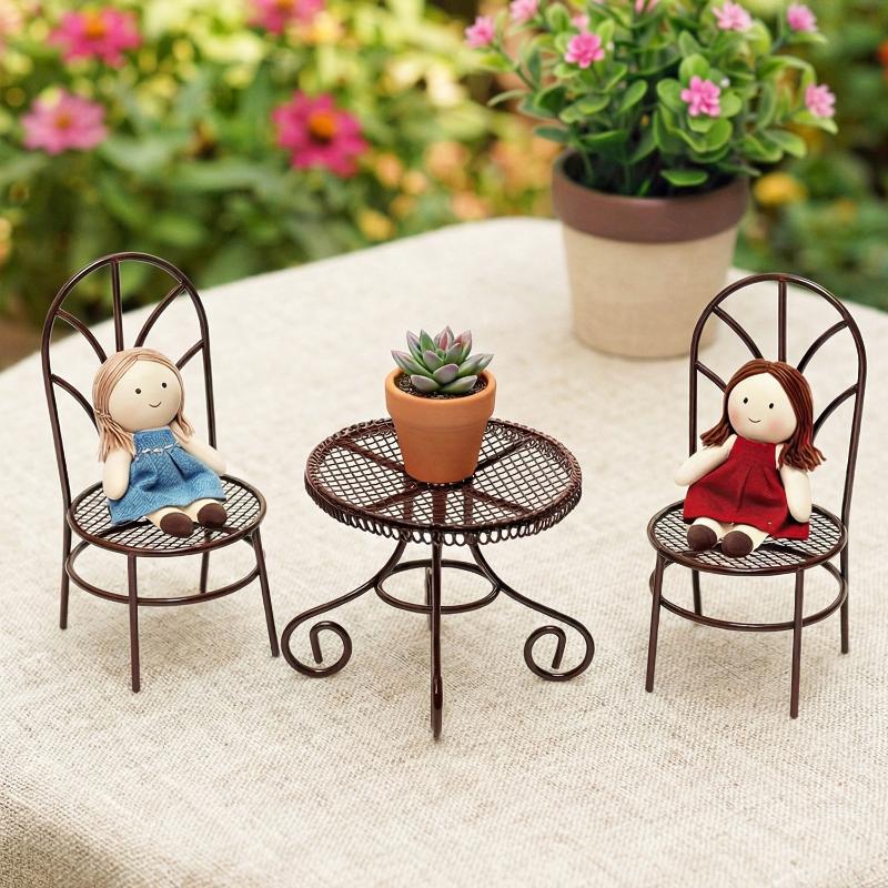 1/3Pcs 인형 집 정원 디스플레이 장식품 소품 액세 - Home Decor Manufacturers 리뷰 및 가격