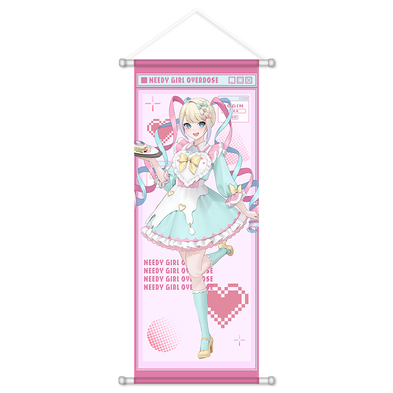 레인 애니메이션 포스터 스크롤 NEEDY GIRL OV - Home Decor Games 리뷰 및 가격