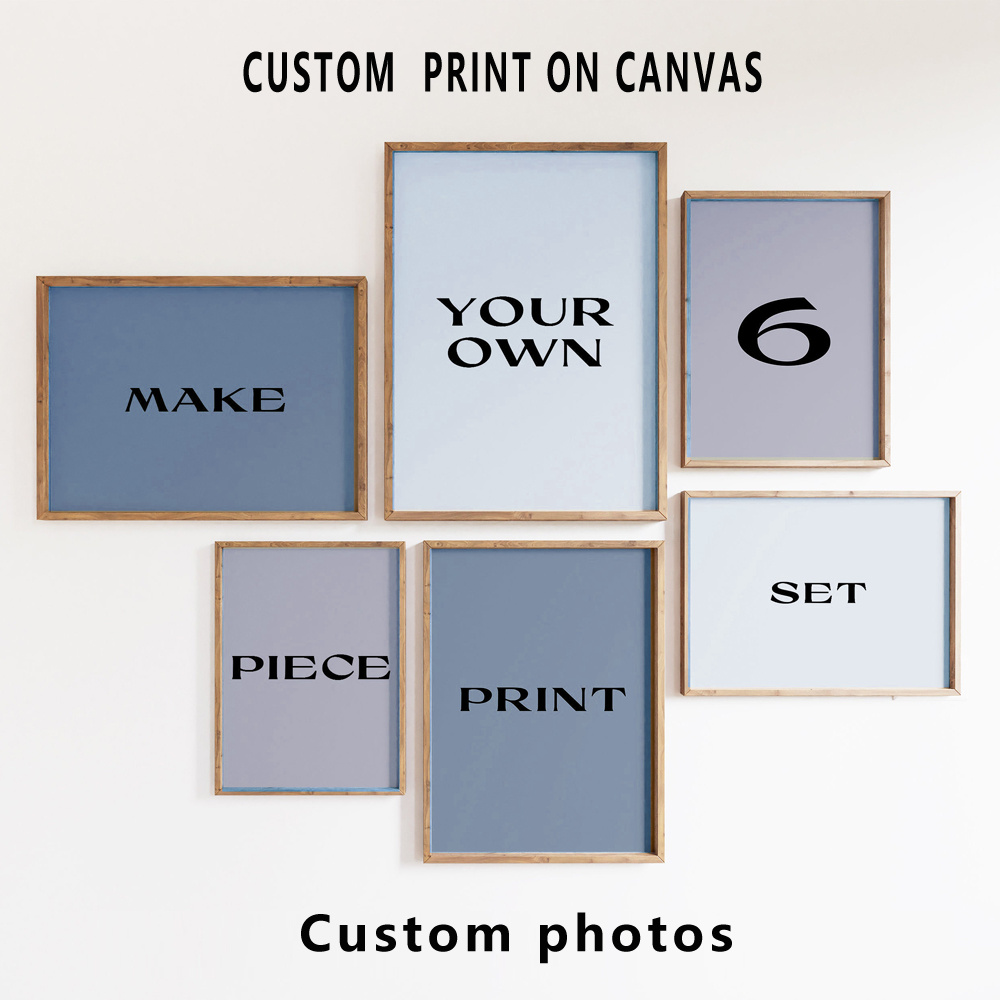 6개/세트 맞춤형 캔버스 프린트 사진 벽 장식, 가족  - Home Decor Canvas 리뷰 및 가격