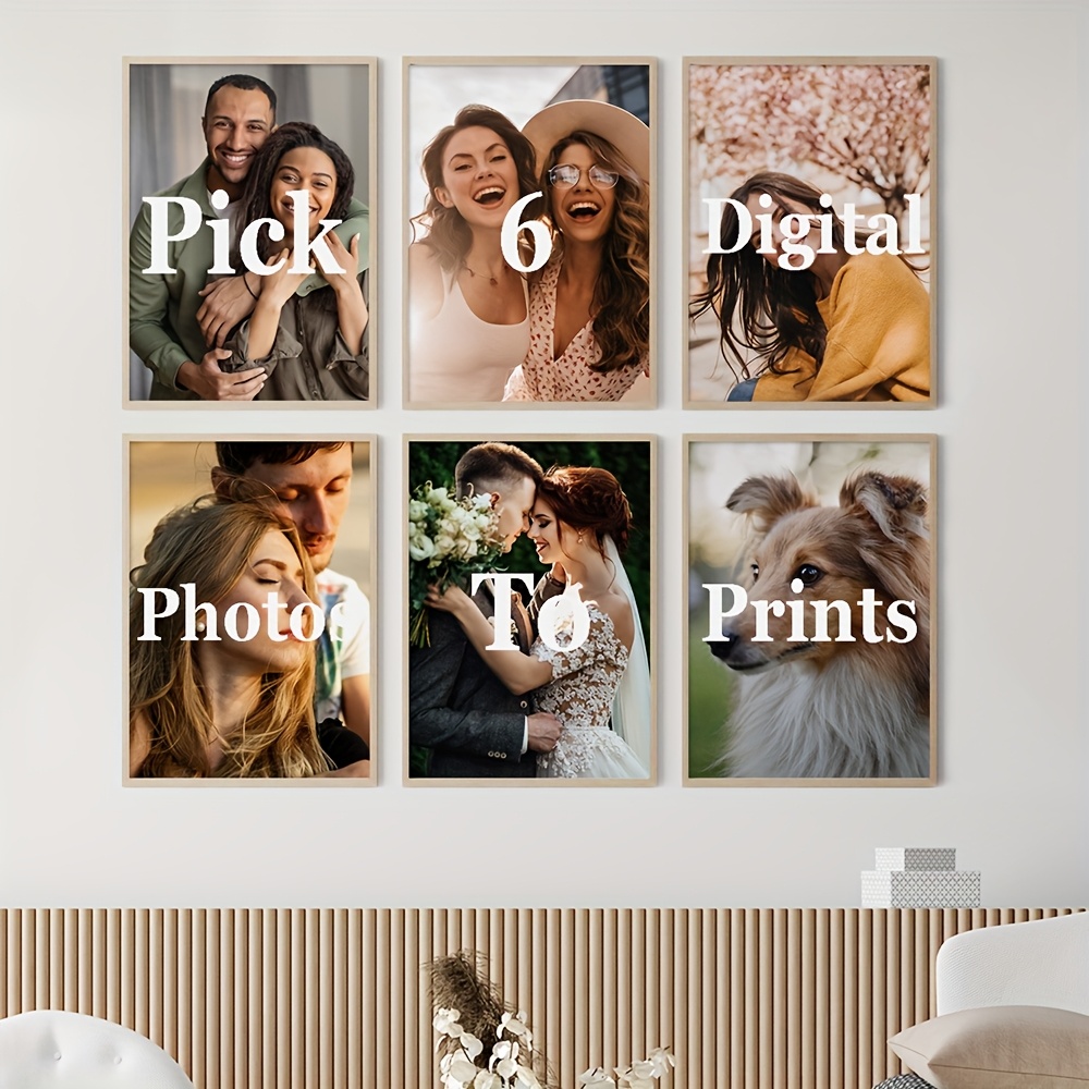 6개/세트 맞춤형 캔버스 프린트 사진 벽 장식, 가족  - Home Decor Canvas 리뷰 및 가격