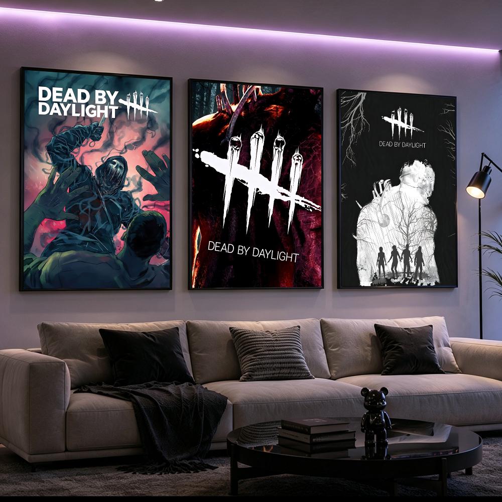데드 바이 데이라이트 포스터 HD 인쇄 사이버펑크 스타 - Home Decor Living Room Ideas 리뷰 및 가격