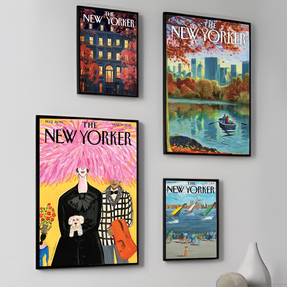 새로운 Y-Yorker 잡지 포스터 포스터 고화질 아트 - Home Decor Magazine 리뷰 및 가격